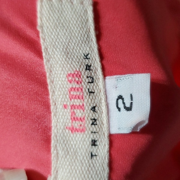 Trina turk sleeveless lace overlay floral dress 👗 😍 - Picture 4 of 7